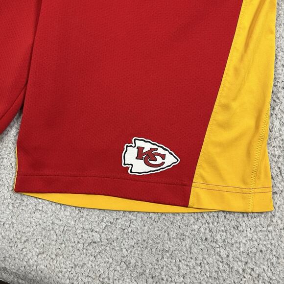 Kansas City Chiefs Shorts Mens Medium Nike Training On Field Football Team NFL - Picture 6 of 14